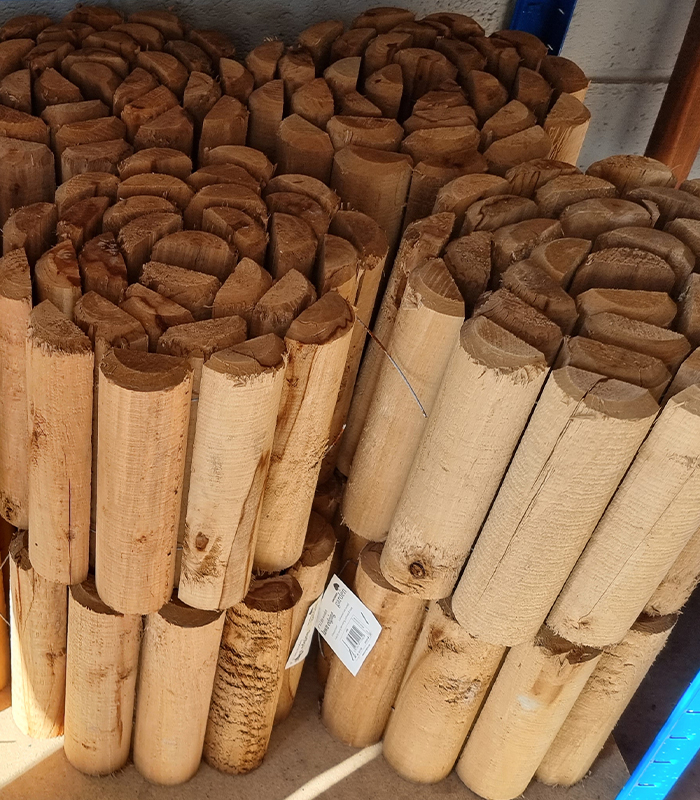 Garden Edging Log Rolls 1 8m