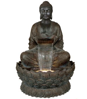 Giant Brown Sitting Buddha