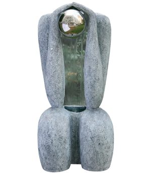 Granite Sitting Man 1 S/S Sphere