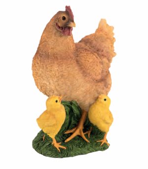 Hen & 2 Chicks