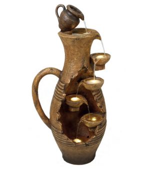 Large Open Handle Urn