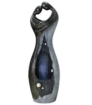Medium Granite Couple (Rain Effect)