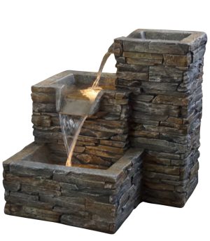Stone Pouring Columns