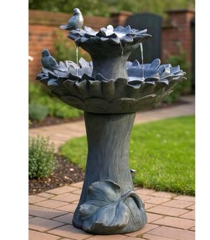 Solar Birds at Fountain