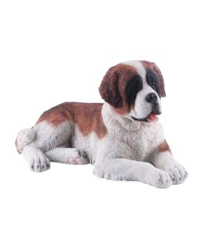 Laying St. Bernard